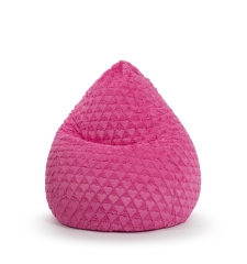 SITTING POINT Sitzsack FLUFFY HEARTS XL ca. 220 Liter pink