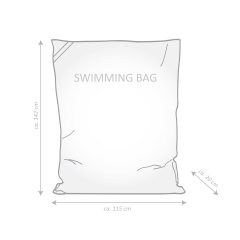 SITTING POINT Swimming Bag Junior / Schwimmender Sitzsack 340L