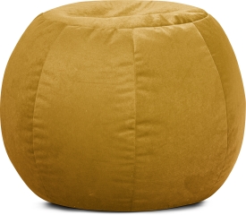 SITTING POINT Sitzsack MARLA Plump Samt senf