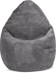 SITTING POINT Sitzsack SHARA XL Cord in anthrazit