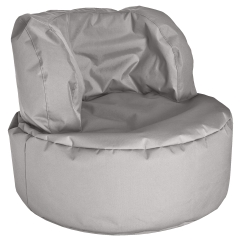 SITTING POINT Sitzsack Scuba Bebop uni in grau