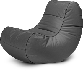 SITTING POINT Sitzsack Scuba Salsa Bean grau