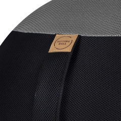 Sitzball / Gymnastikball MESH TENNIS in schwarz