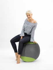 Sitzball / Gymnastikball MESH TENNIS in gr�n