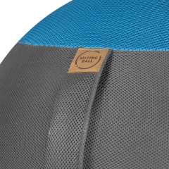 Sitzball / Gymnastikball MESH TENNIS in petrol