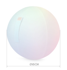 Sitzball / Gymnastikball RAINBOW mit in Soft-Feeling Digitaldruck-Bezug