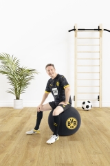 Sitzball / Gymnastikball mit Digitaldruck-Bezug BVB Borussia Dortmund