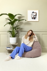 SITTING POINT Sitzsack COMODO XL in rose