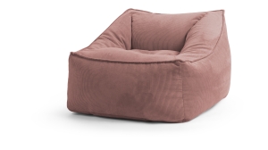 SITTING POINT Cord-Sitzsack INGA Mambo XXL in rose