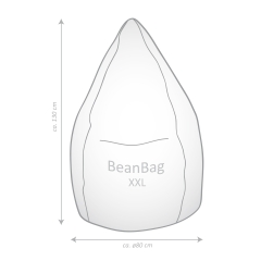 SITTING POINT Sitzsack Easy XXL ca. 300 Liter grn