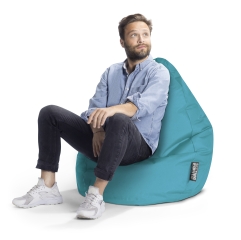 SITTING POINT Sitzsack Brava Bean Bag XL ca. 220 Liter petrol