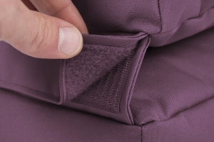 SITTING POINT Sitzsack Scuba Twist aubergine