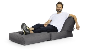 SITTING POINT Sitzsack Scuba Twist anthrazit