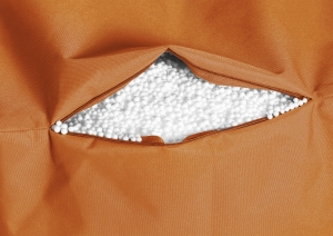 SITTING POINT Sitzsack-Set Brava Swing + Hocker orange