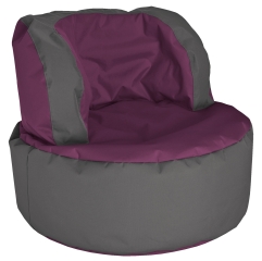 SITTING POINT Sitzsack Scuba Bebop aubergine