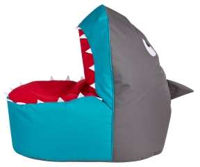 Kindersitzsack Brava Shark - Sitzsack-Kaufhaus