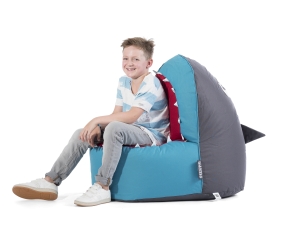 Kindersitzsack Brava Shark - Sitzsack-Kaufhaus