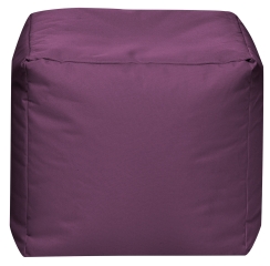 SITTING POINT Sitzsack Scuba Cube 40x40x40cm aubergine