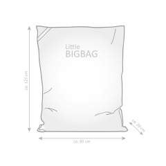 SITTING POINT Sitzsack Brava Little Big Bag Fuball 95x125cm