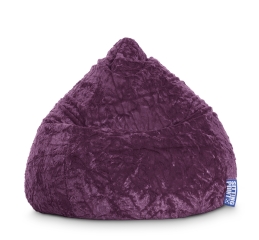 SITTING POINT Sitzsack Fluffy XL ca. 220 Liter aubergine