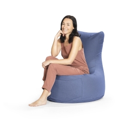 SITTING POINT Sitzsack OUTSIDE Swing blau (Outdoor/Indoor)