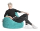SITTING POINT Sitzsack Fluffy XL ca. 220 Liter t�rkis