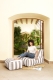 SITTING POINT Sitzsack SANTORIN ROCK taupe outdoorgeeignet