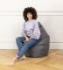 SITTING POINT Sitzsack Brava Bean Bag XL ca. 220 Liter grau