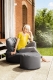 SITTING POINT Sitzsack Scuba Bebop uni in grau