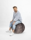Sitzball / Gymnastikball IRON mit in Soft-Feeling Digitaldruck-Bezug
