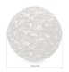 Sitzball / Gymnastikball CAMOFLAGE mit Softshell Digitaldruck-Bezug