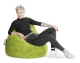 SITTING POINT Sitzsack Fluffy XL ca. 220 Liter gr�n