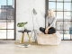 SITTING POINT Sitzsack Loft ZOBEL rose mit Inlett