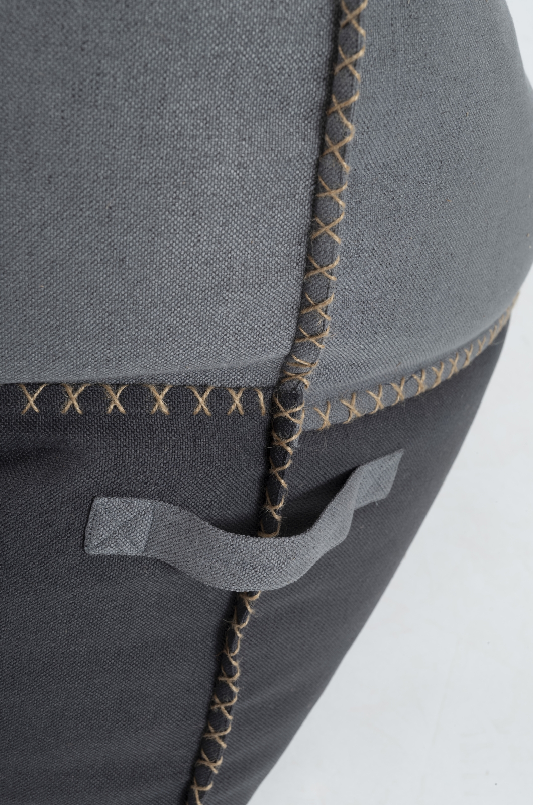 SITTING POINT Sitzsack Calypso CANVAS mittelgrau