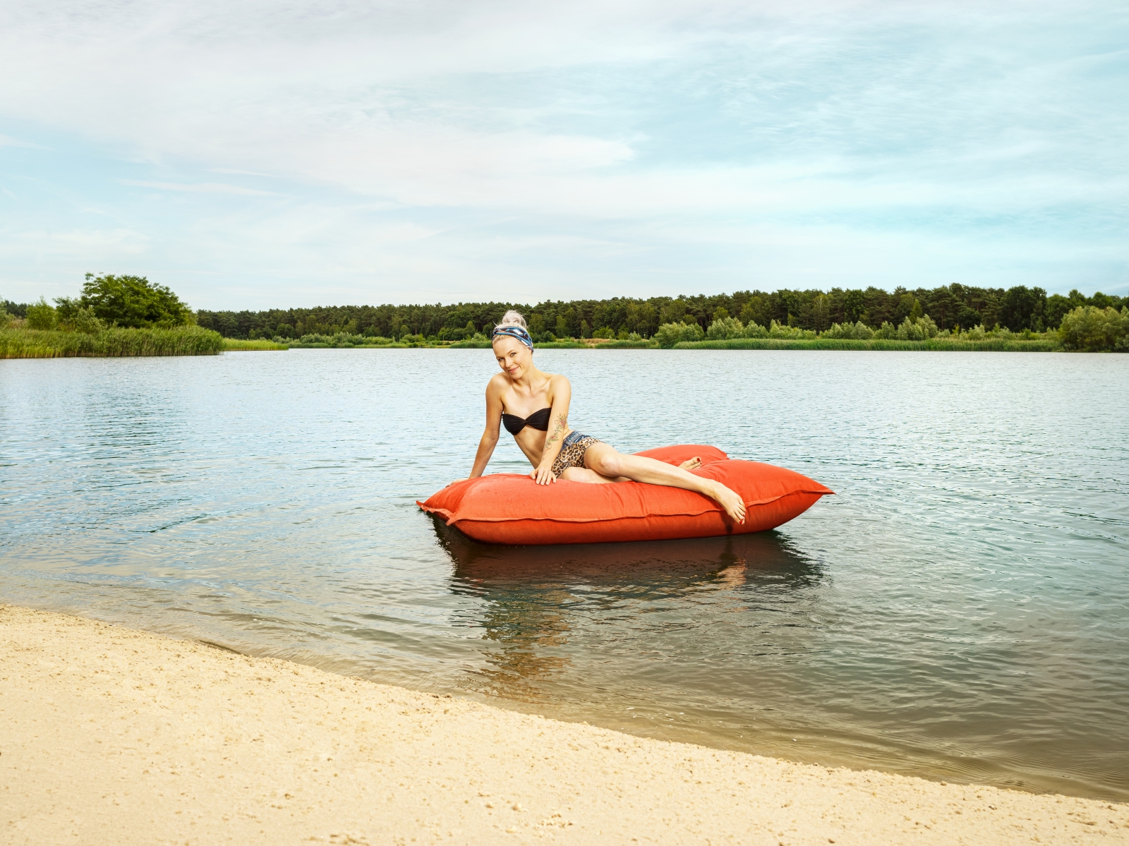 SITTING POINT Swimming Bag Junior / Schwimmender Sitzsack 340L