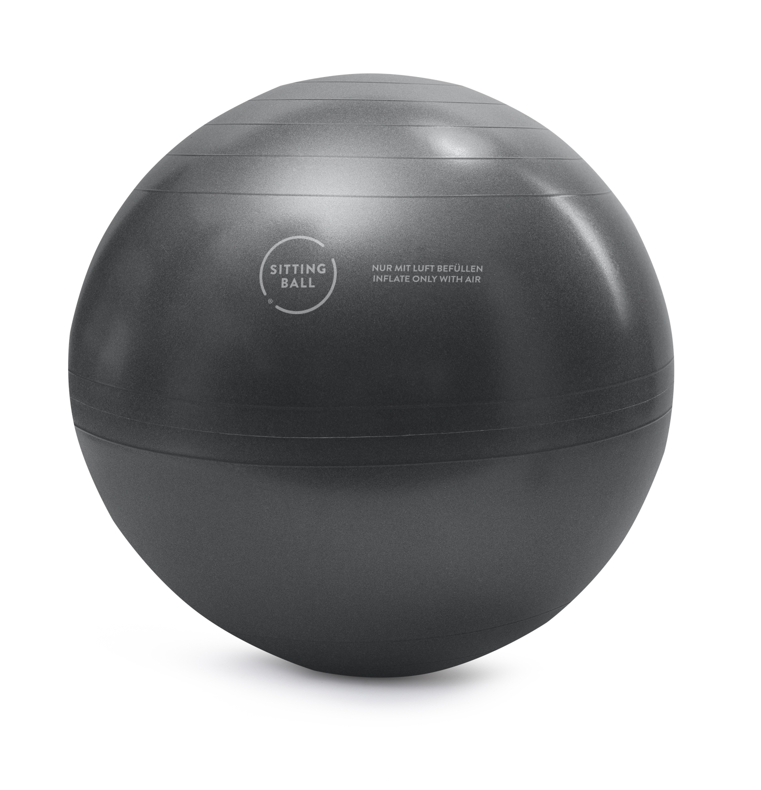 Sitzball / Gymnastikball MESH TENNIS in schwarz