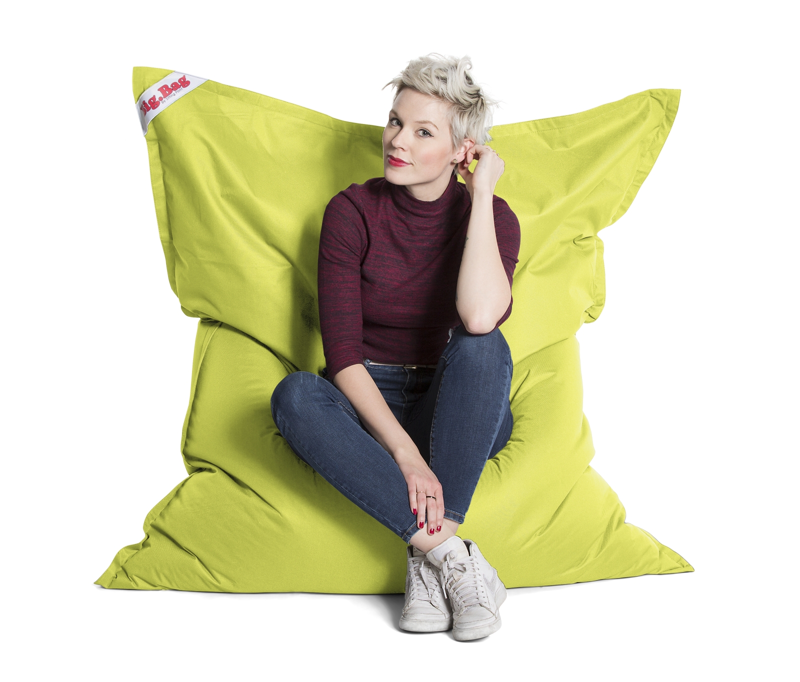 SITTING POINT Sitzsack Brava Big Bag 130x170cm gr�n