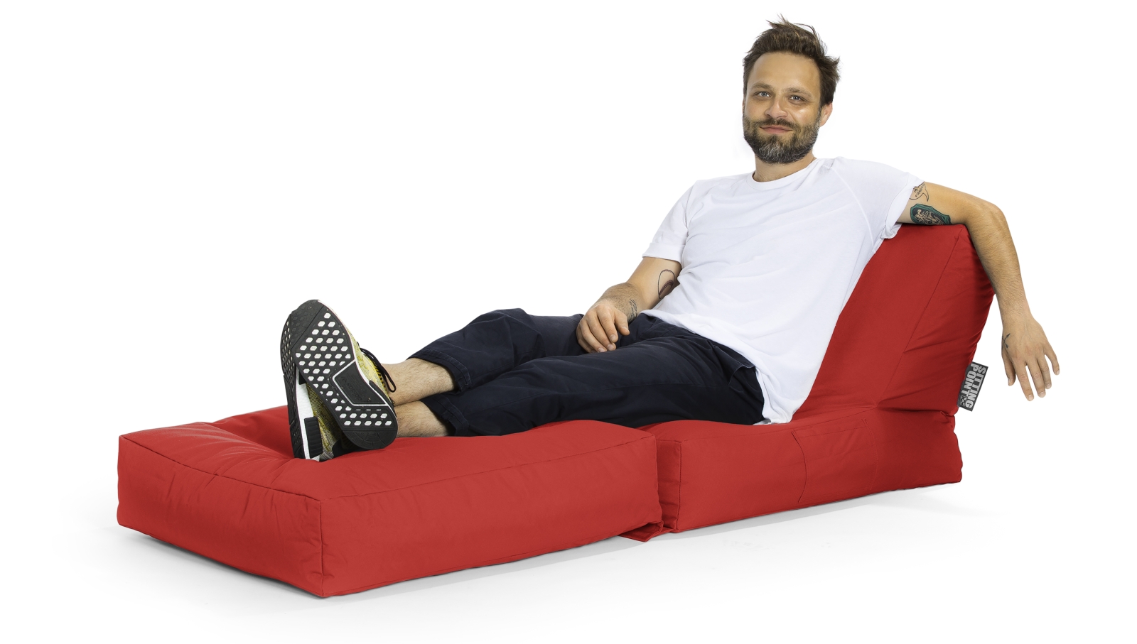 SITTING POINT Sitzsack Scuba Twist rot