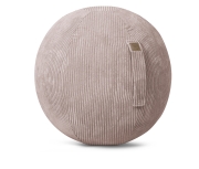 Sitzball / Gymnastikball SHARA mit Cord-Bezug in rose