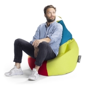 SITTING POINT Sitzsack Brava Harlekin XL ca. 220 Liter grn