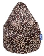 SITTING POINT Sitzsack Afro XL ca. 220 Liter mittelbraun