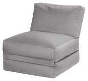 SITTING POINT Sitzsack OUTSIDE Twist grau (Outdoor/Indoor)